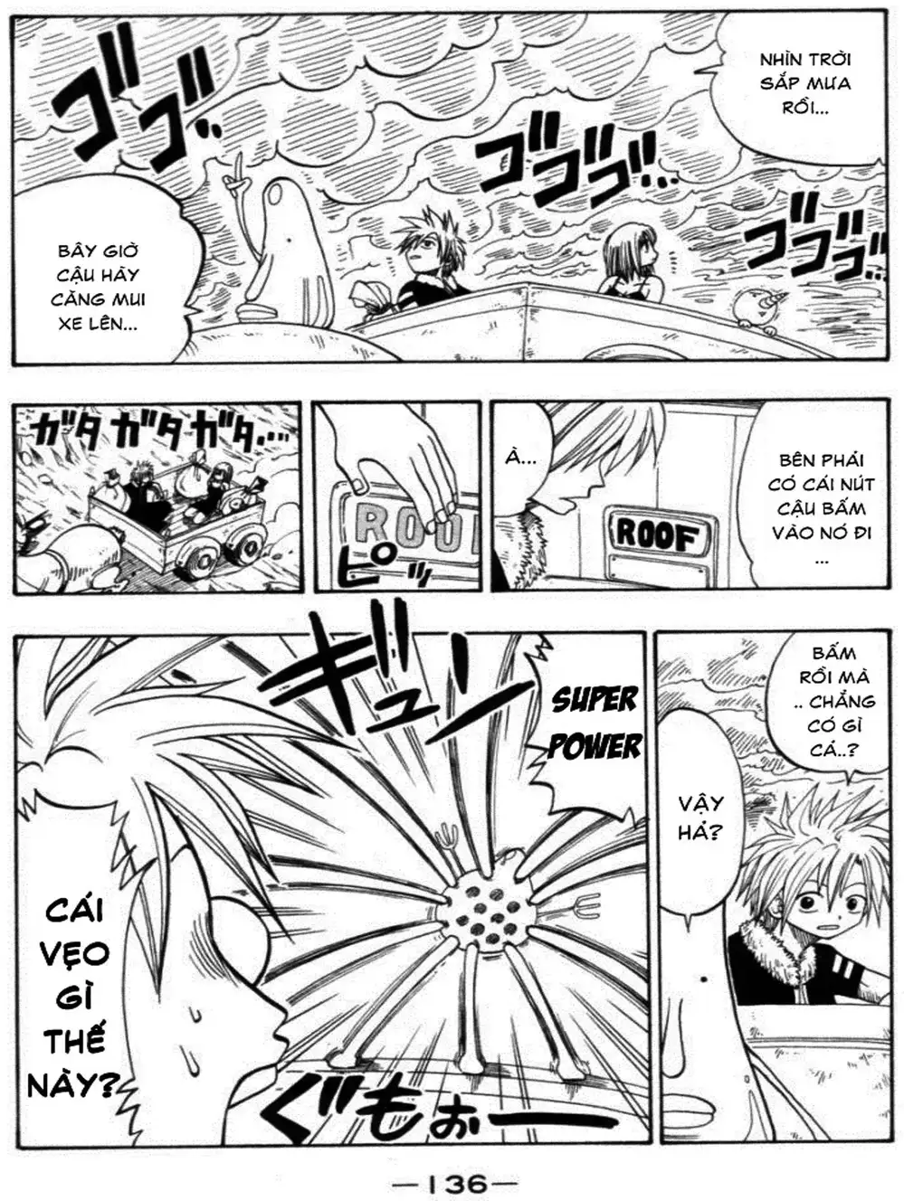 Truyện Tranh Thánh Thạch Rave - Rave Master trang 8