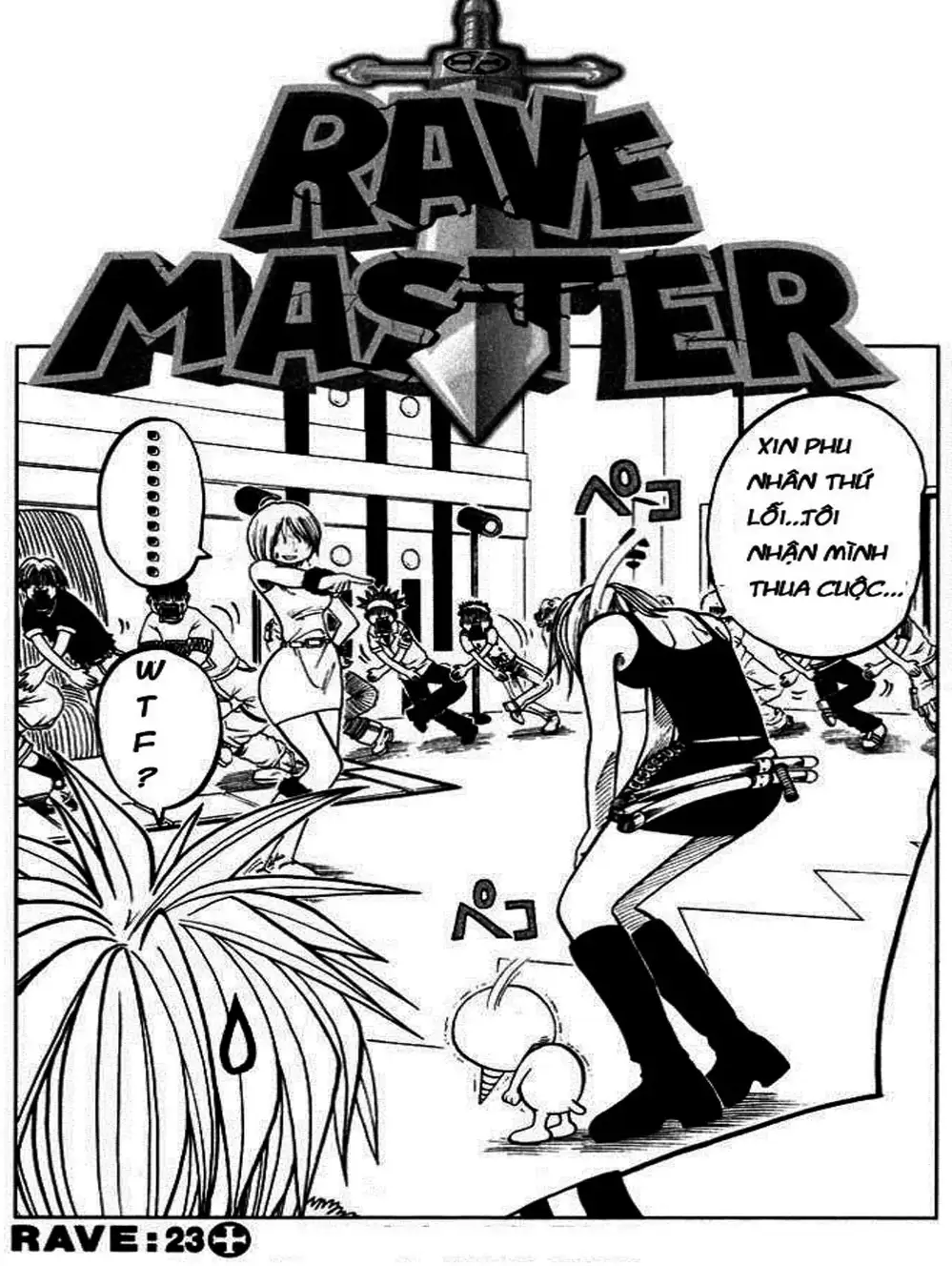 Truyện Tranh Thánh Thạch Rave - Rave Master trang 8