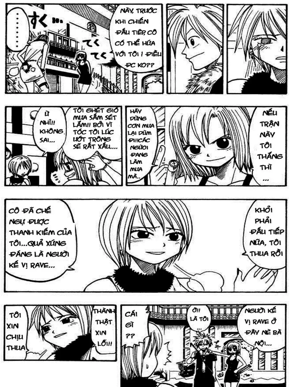 Truyện Tranh Thánh Thạch Rave - Rave Master trang 8