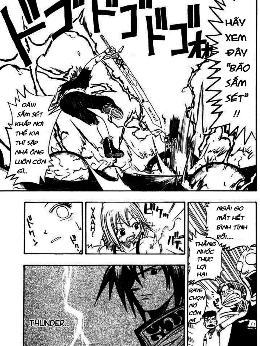 Truyện Tranh Thánh Thạch Rave - Rave Master trang 8