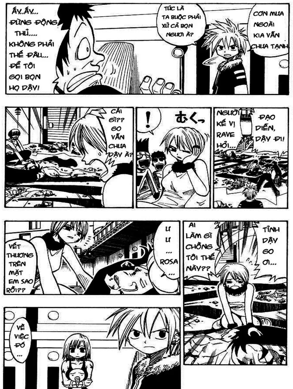 Truyện Tranh Thánh Thạch Rave - Rave Master trang 8