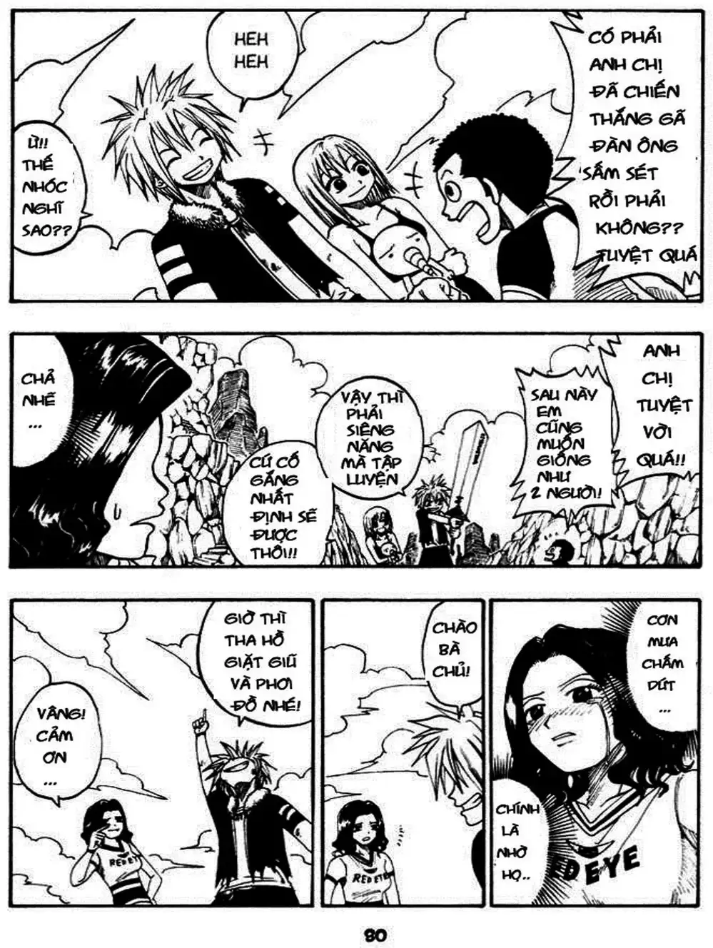 Truyện Tranh Thánh Thạch Rave - Rave Master trang 8