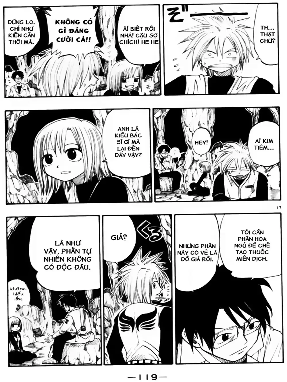 Truyện Tranh Thánh Thạch Rave - Rave Master trang 8