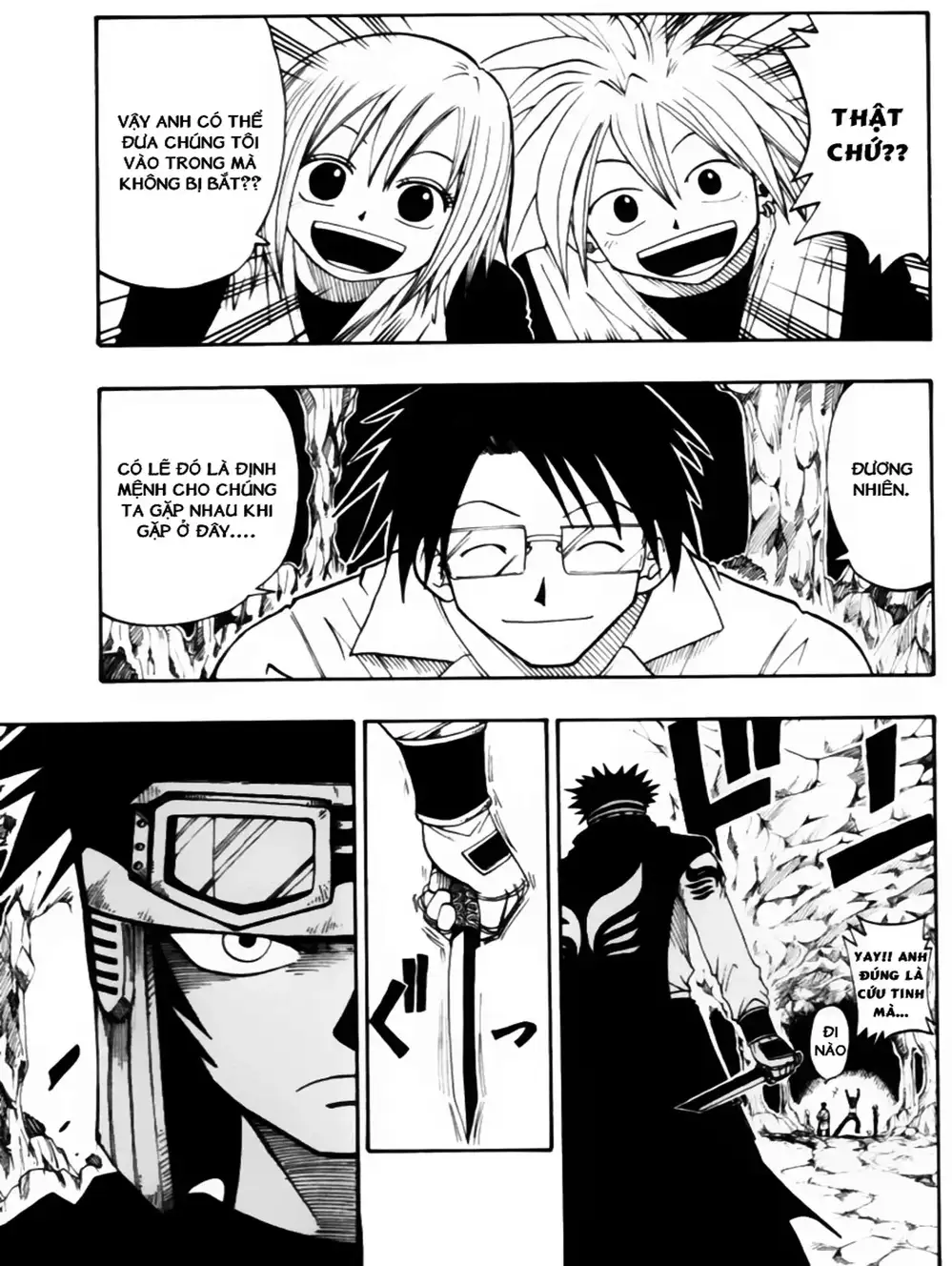 Truyện Tranh Thánh Thạch Rave - Rave Master trang 8