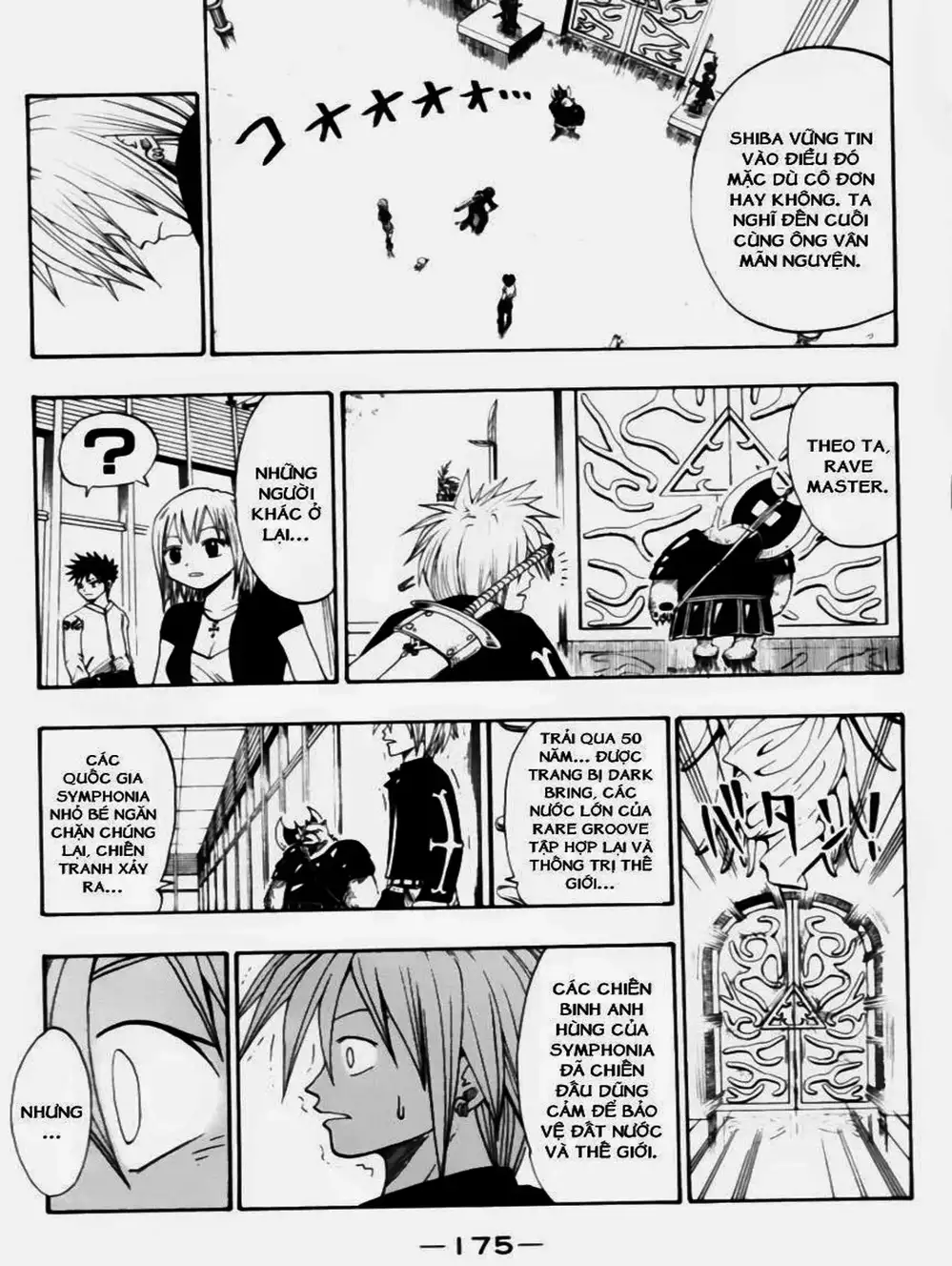 Truyện Tranh Thánh Thạch Rave - Rave Master trang 8