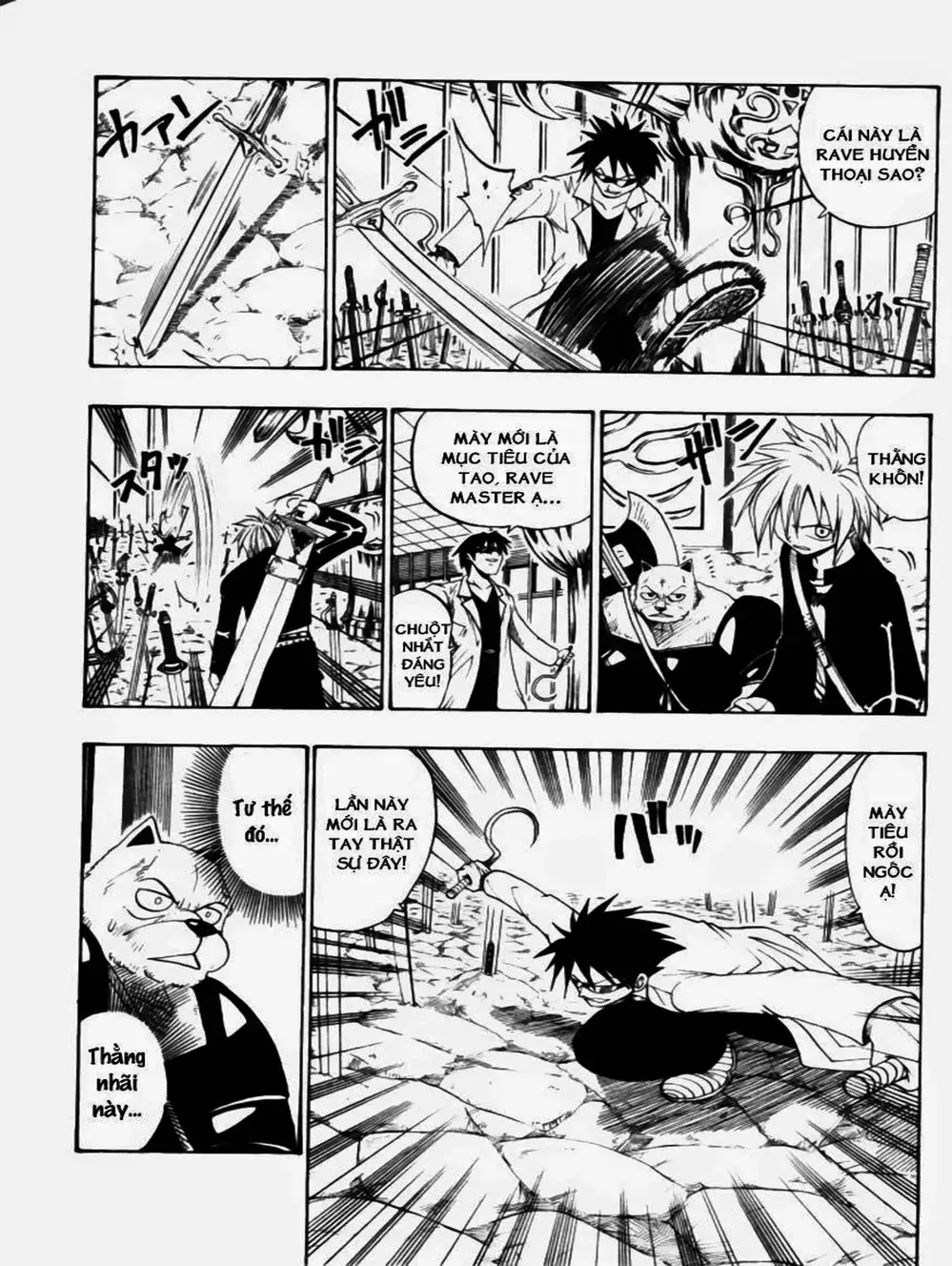 Truyện Tranh Thánh Thạch Rave - Rave Master trang 8