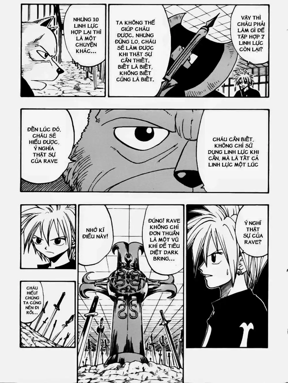 Truyện Tranh Thánh Thạch Rave - Rave Master trang 8