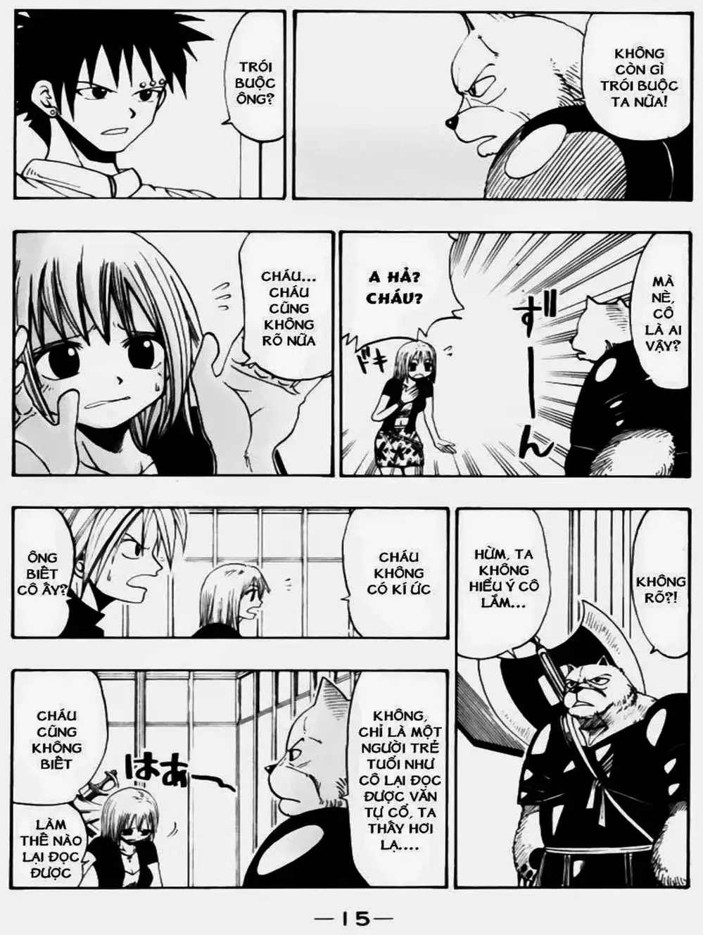 Truyện Tranh Thánh Thạch Rave - Rave Master trang 8