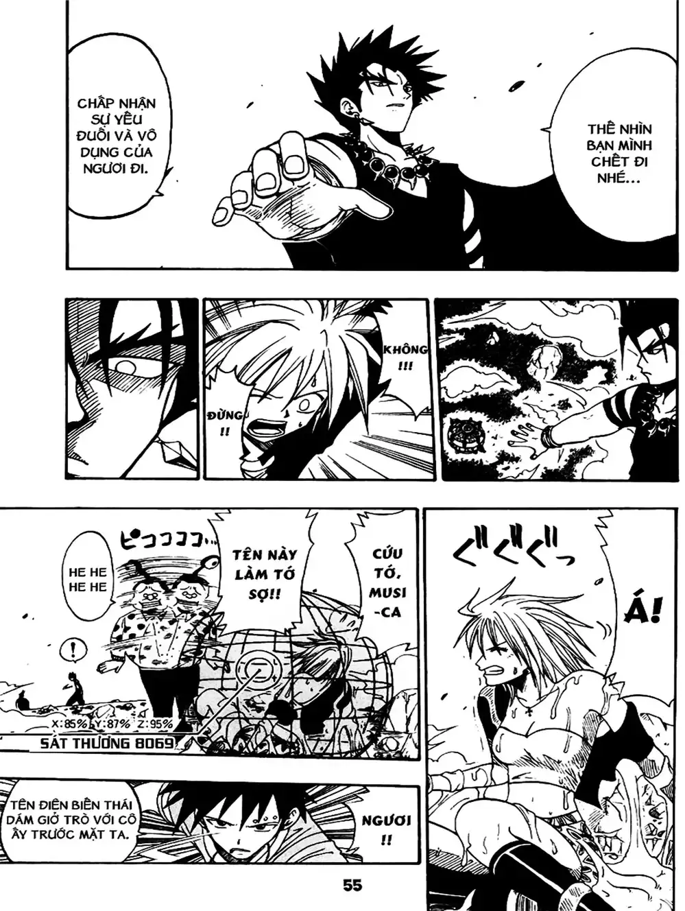 Truyện Tranh Thánh Thạch Rave - Rave Master trang 8