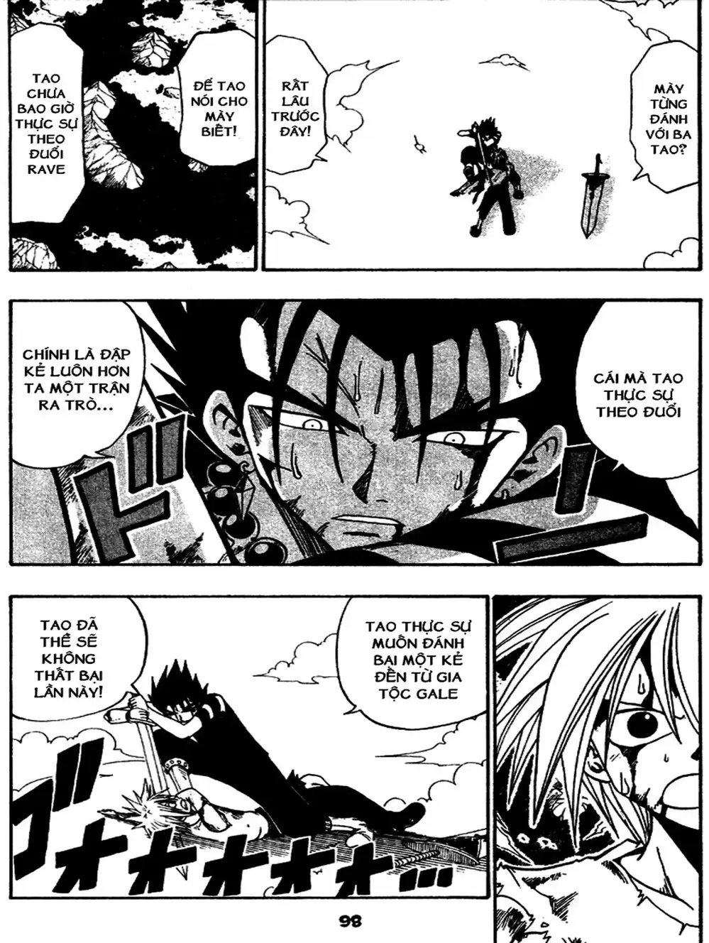 Truyện Tranh Thánh Thạch Rave - Rave Master trang 8