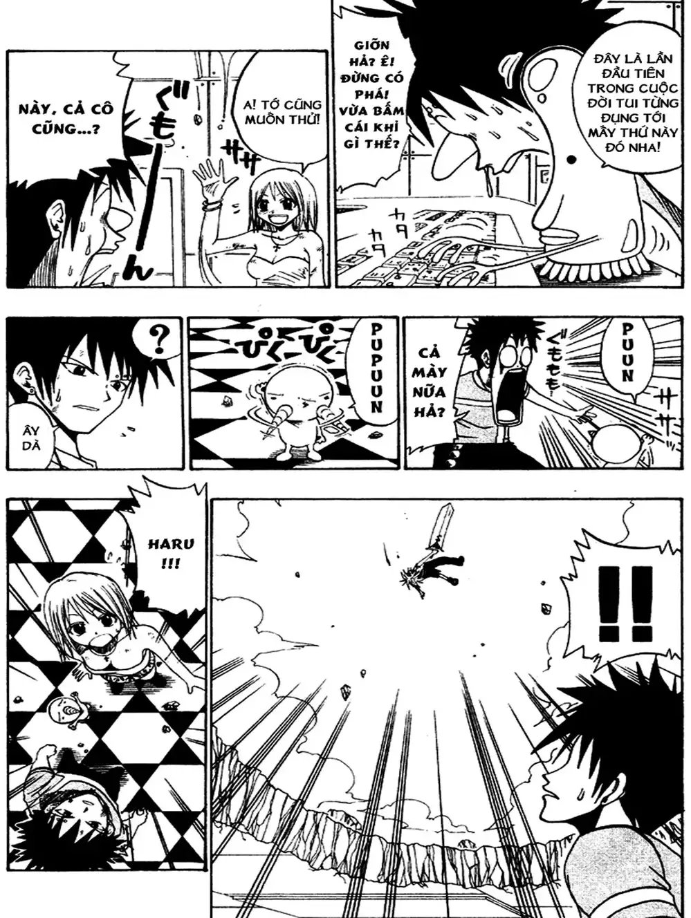 Truyện Tranh Thánh Thạch Rave - Rave Master trang 8