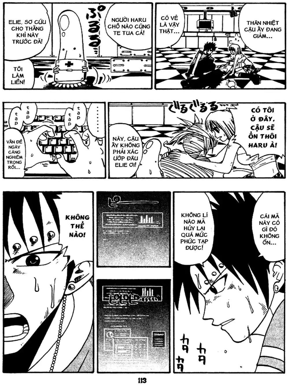 Truyện Tranh Thánh Thạch Rave - Rave Master trang 8