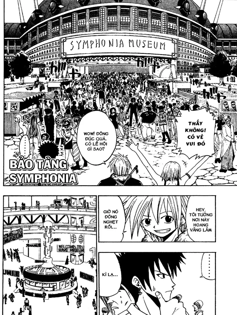 Truyện Tranh Thánh Thạch Rave - Rave Master trang 8