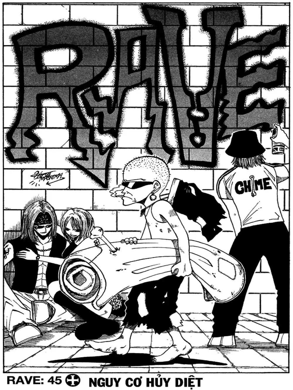 Truyện Tranh Thánh Thạch Rave - Rave Master trang 8