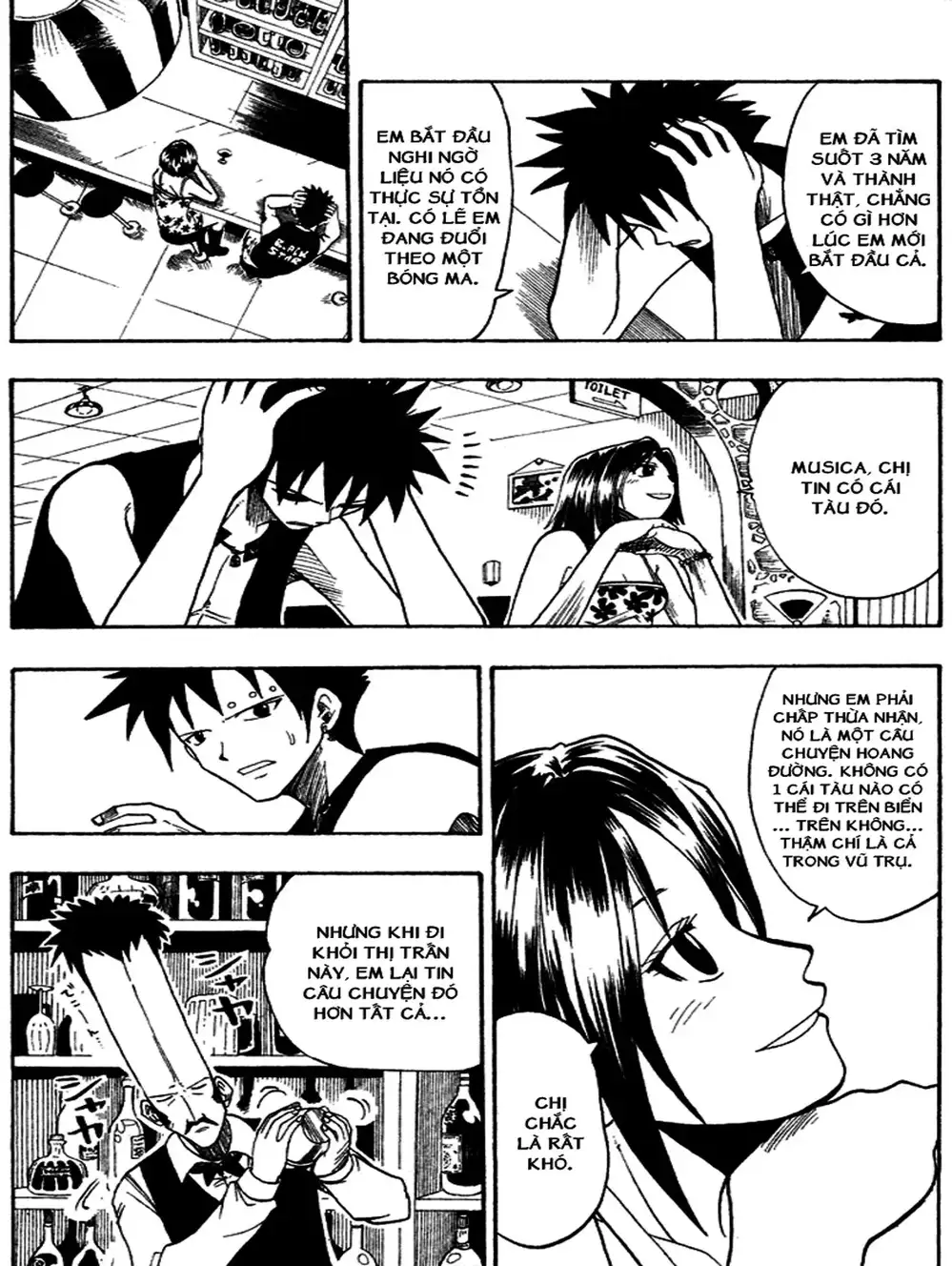 Truyện Tranh Thánh Thạch Rave - Rave Master trang 8