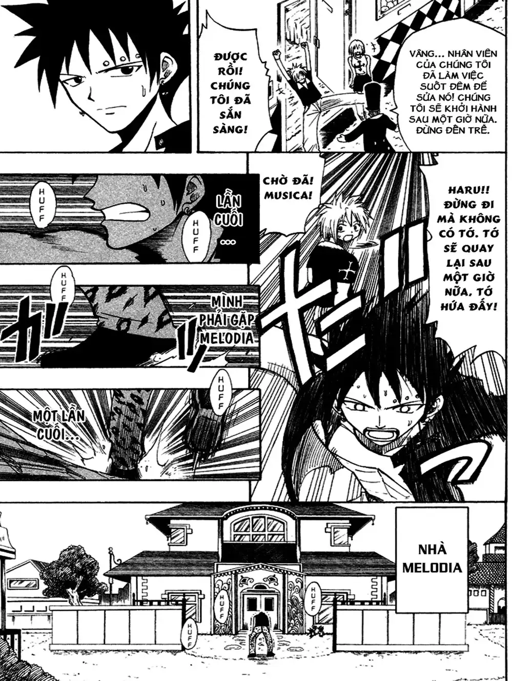 Truyện Tranh Thánh Thạch Rave - Rave Master trang 8