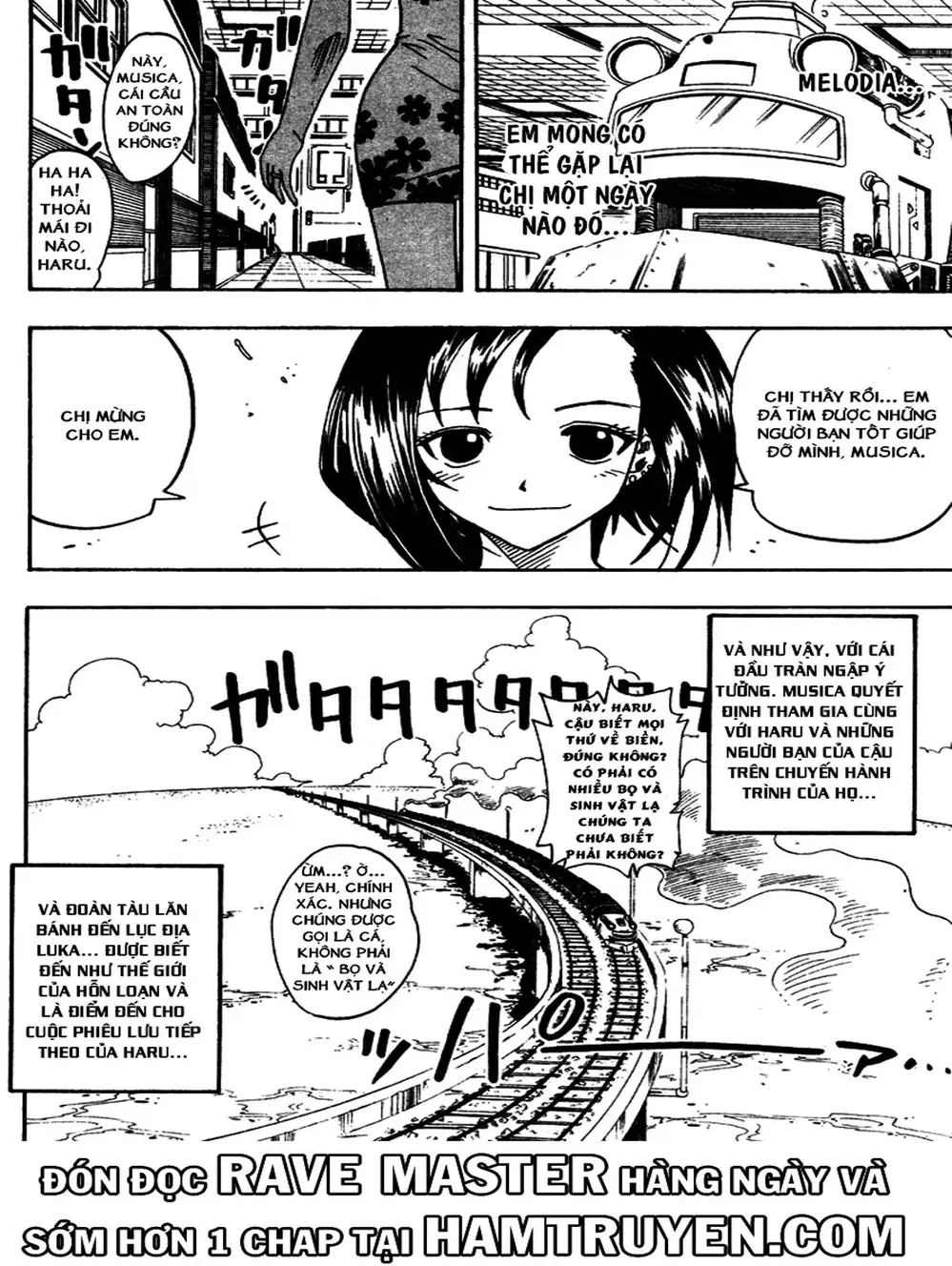 Truyện Tranh Thánh Thạch Rave - Rave Master trang 8