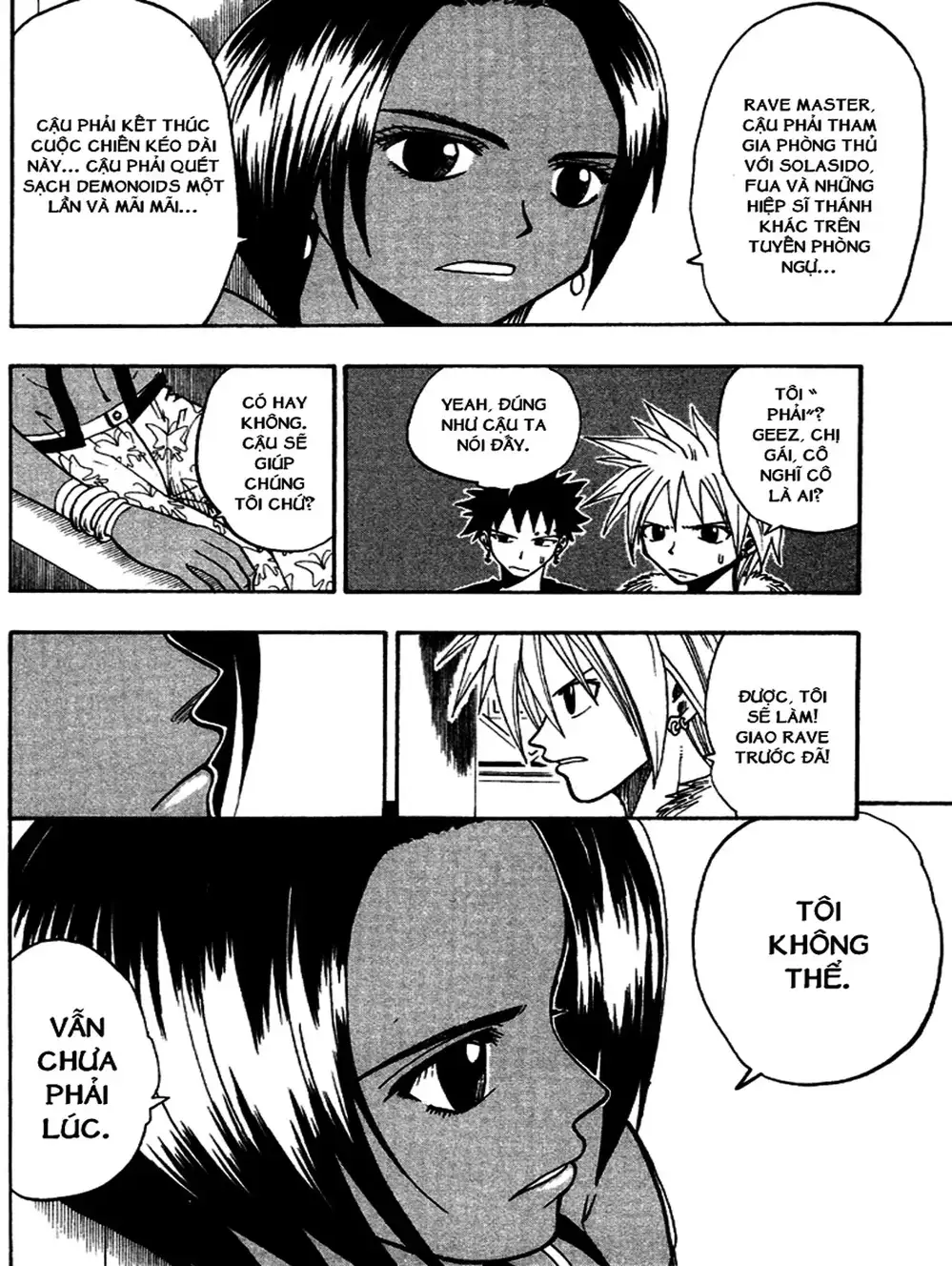 Truyện Tranh Thánh Thạch Rave - Rave Master trang 8