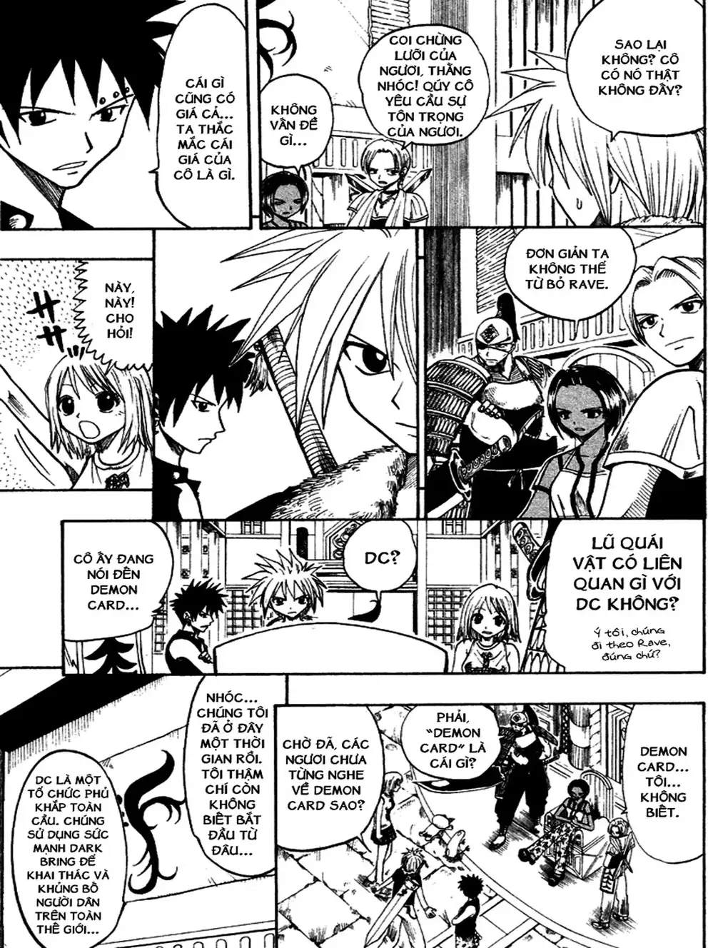 Truyện Tranh Thánh Thạch Rave - Rave Master trang 8