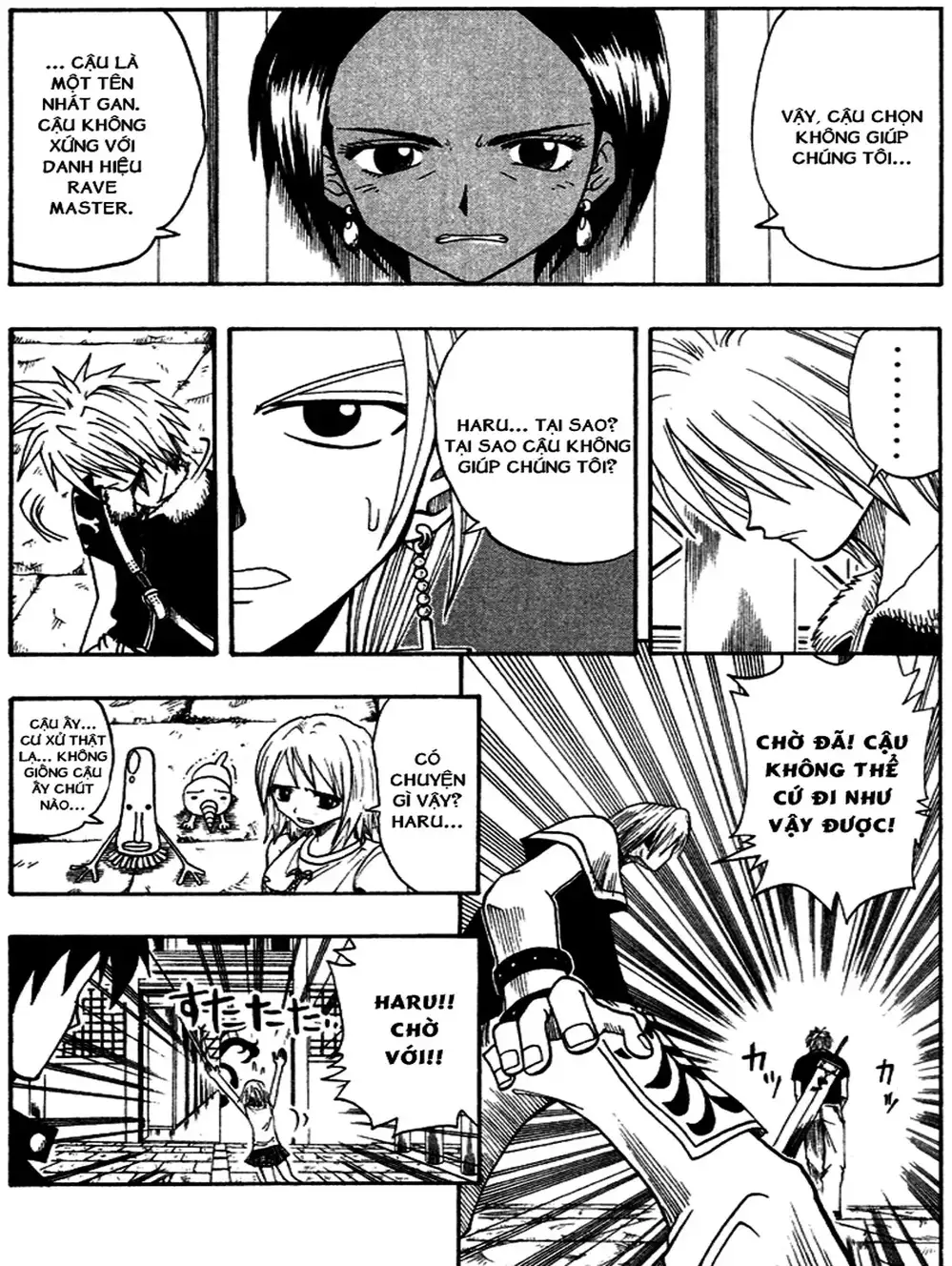 Truyện Tranh Thánh Thạch Rave - Rave Master trang 8