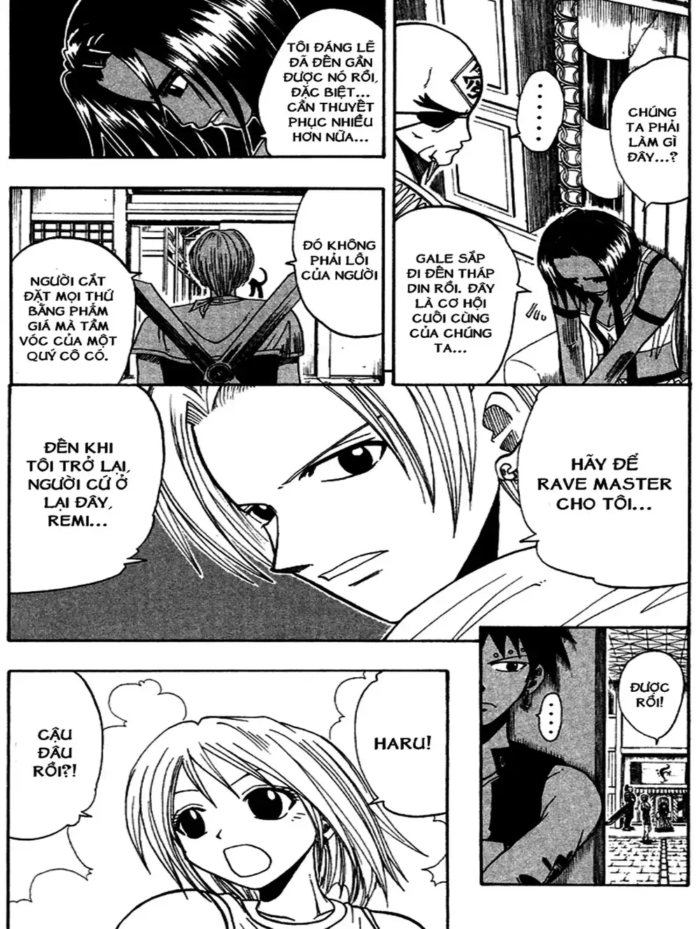 Truyện Tranh Thánh Thạch Rave - Rave Master trang 8