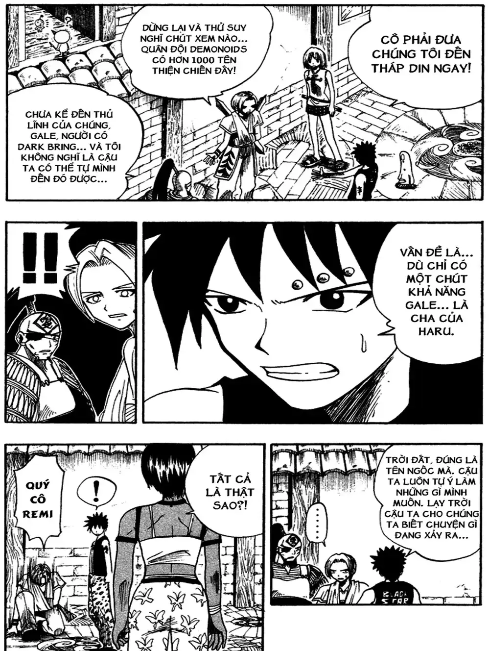 Truyện Tranh Thánh Thạch Rave - Rave Master trang 8