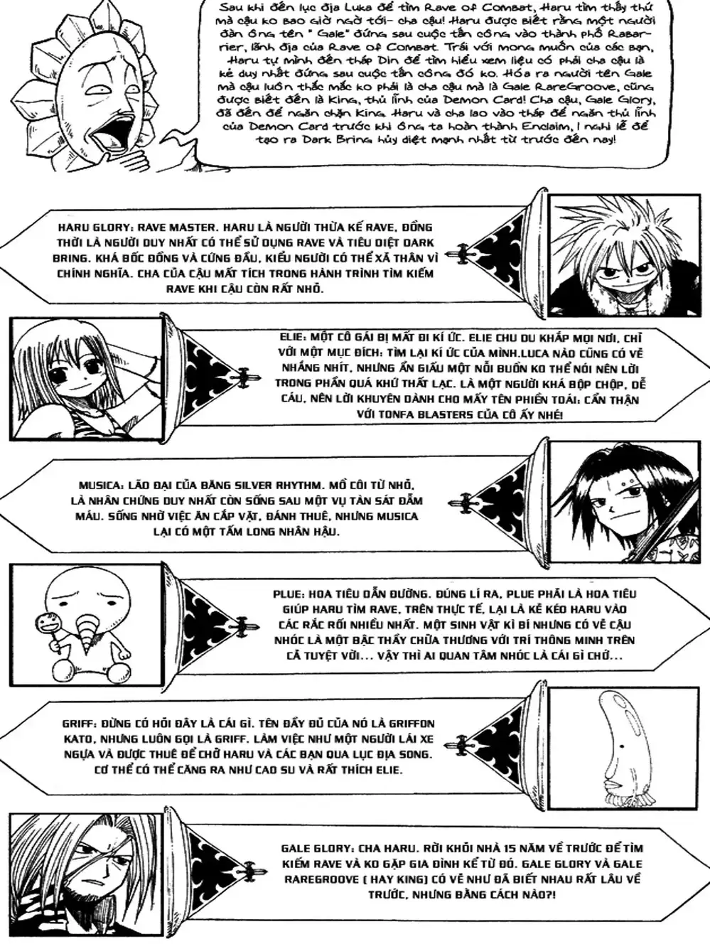 Truyện Tranh Thánh Thạch Rave - Rave Master trang 8