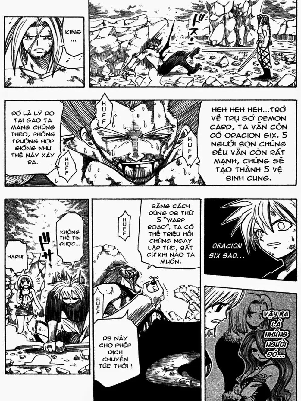 Truyện Tranh Thánh Thạch Rave - Rave Master trang 8