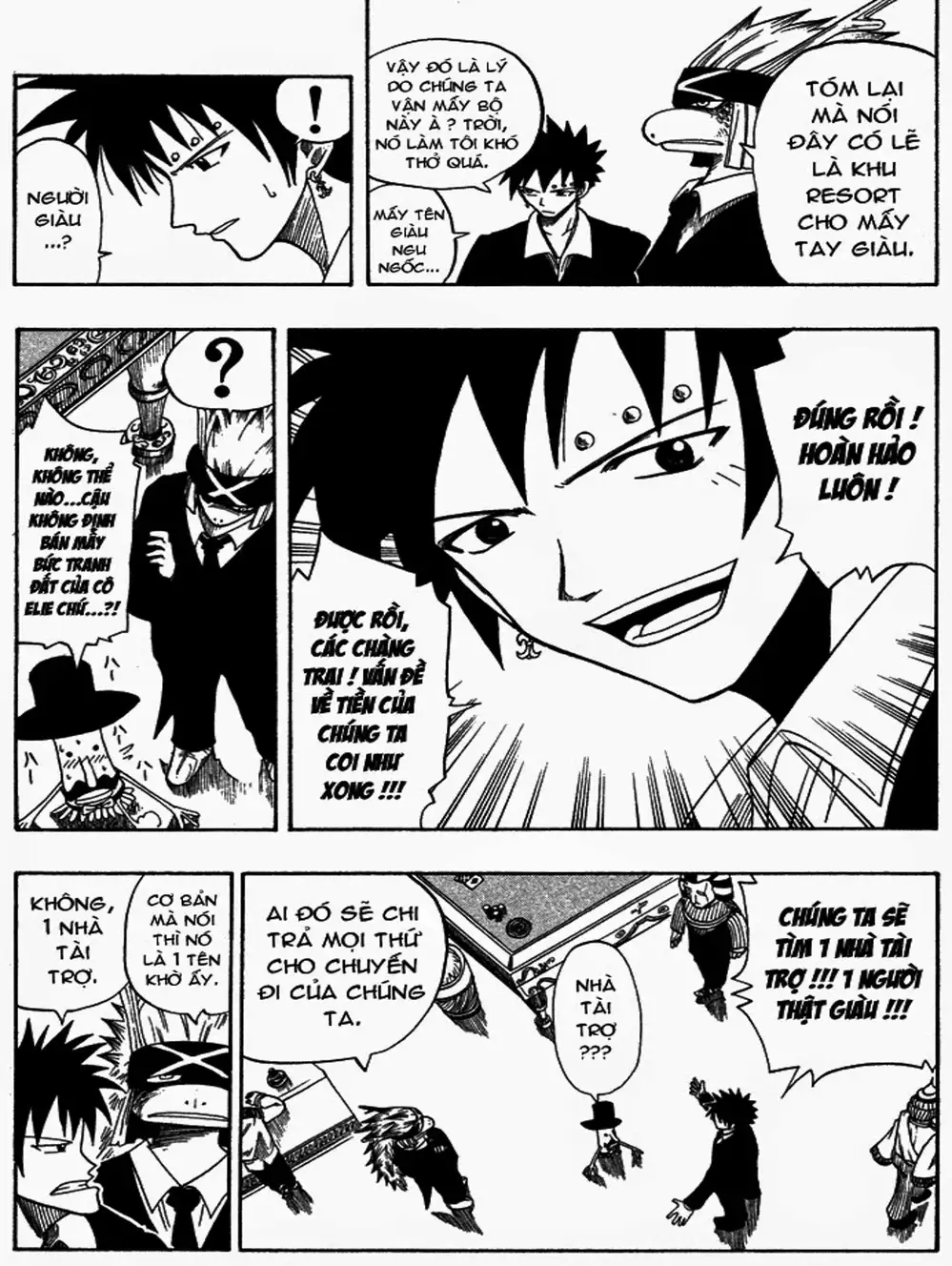 Truyện Tranh Thánh Thạch Rave - Rave Master trang 8