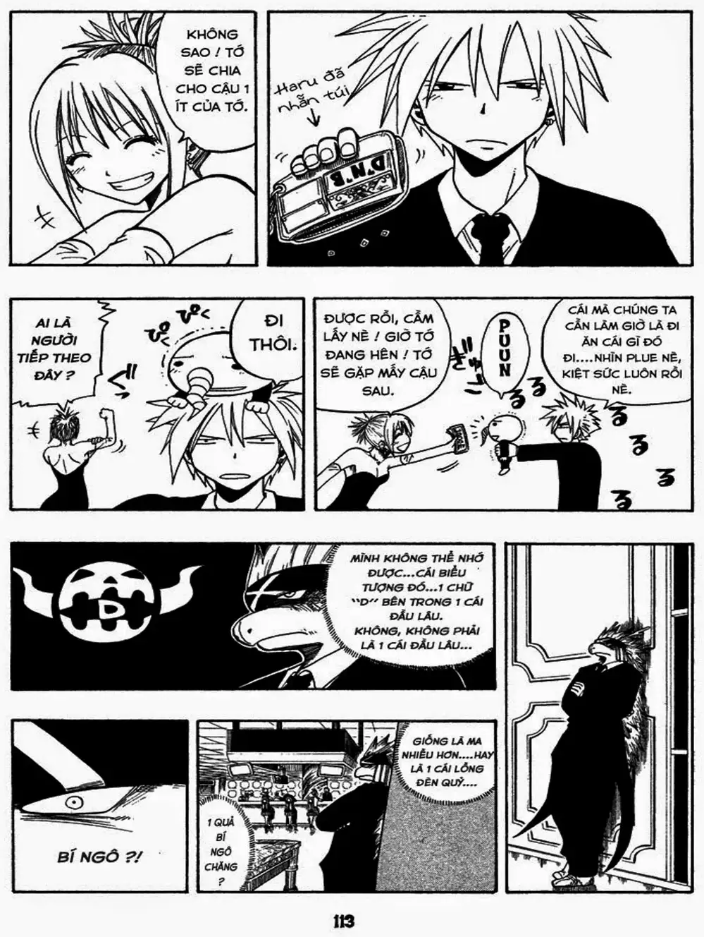 Truyện Tranh Thánh Thạch Rave - Rave Master trang 8