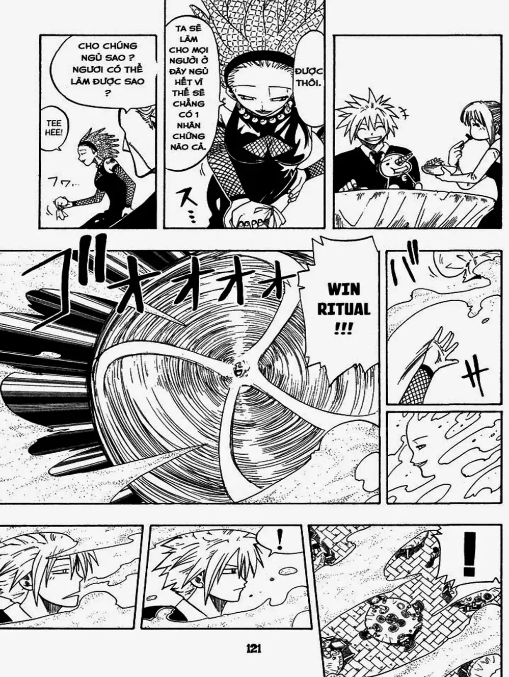 Truyện Tranh Thánh Thạch Rave - Rave Master trang 8