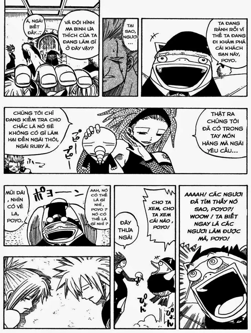 Truyện Tranh Thánh Thạch Rave - Rave Master trang 8