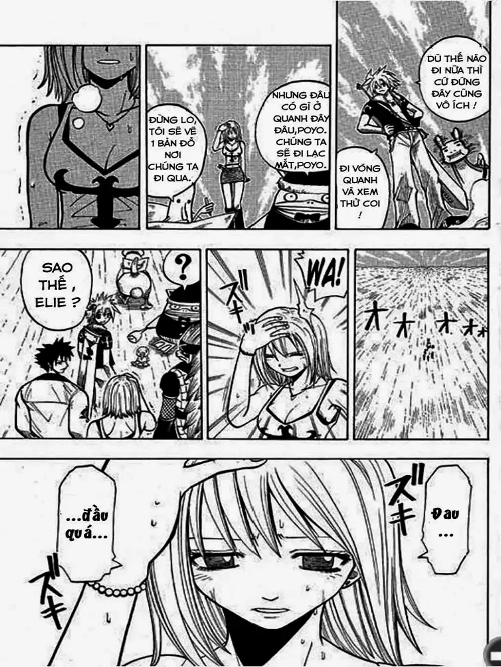 Truyện Tranh Thánh Thạch Rave - Rave Master trang 8