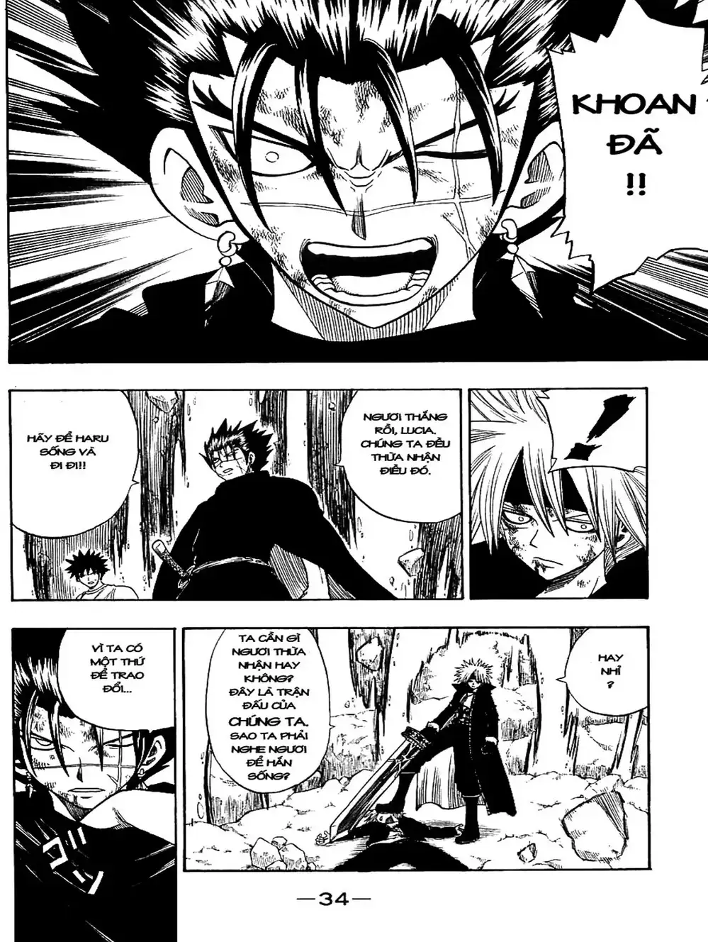 Truyện Tranh Thánh Thạch Rave - Rave Master trang 8