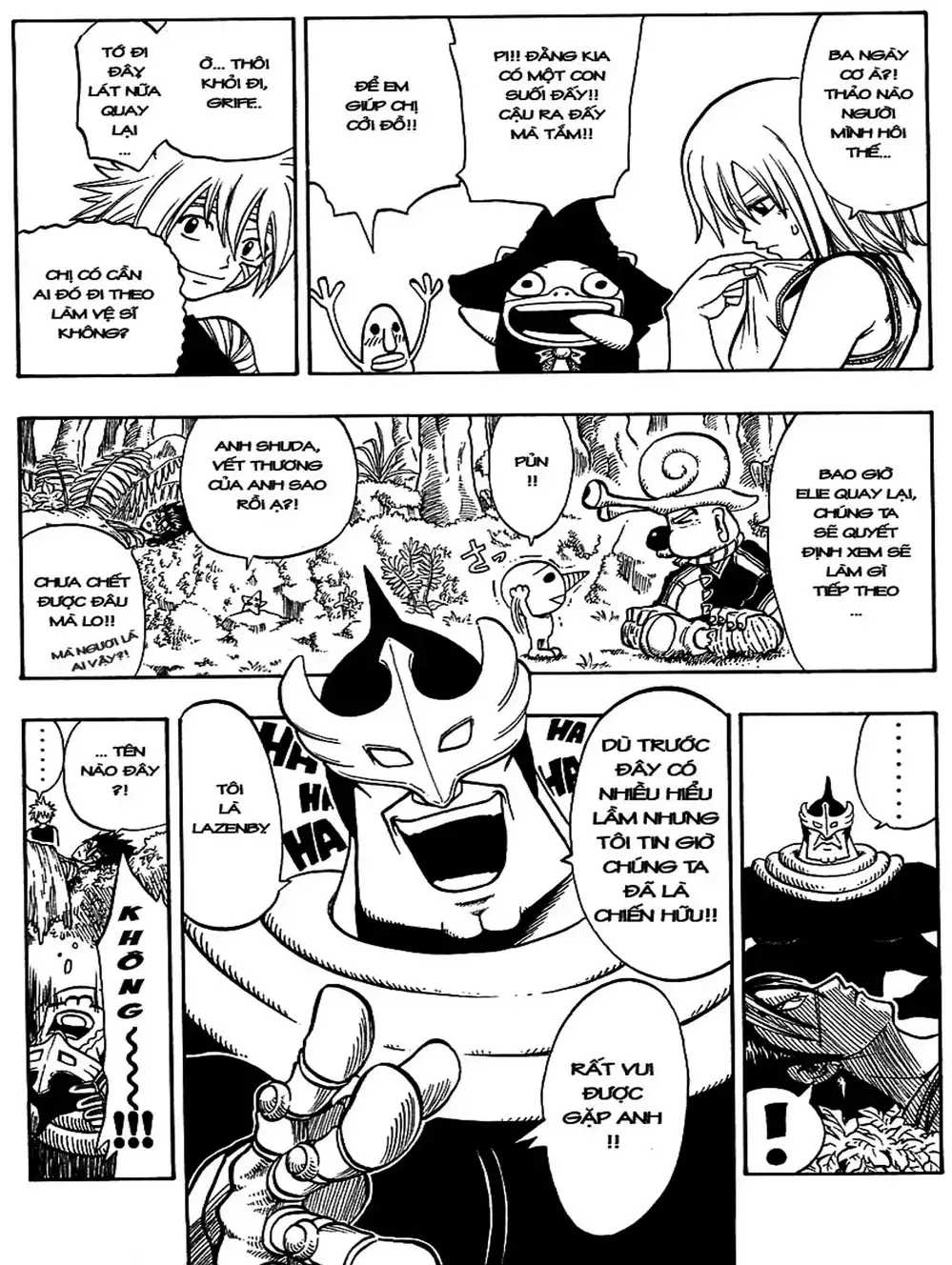 Truyện Tranh Thánh Thạch Rave - Rave Master trang 8