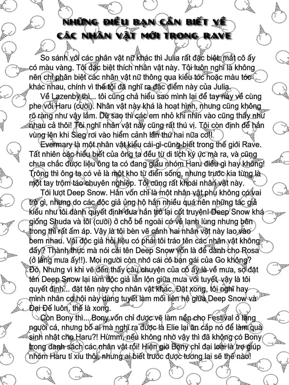 Truyện Tranh Thánh Thạch Rave - Rave Master trang 8