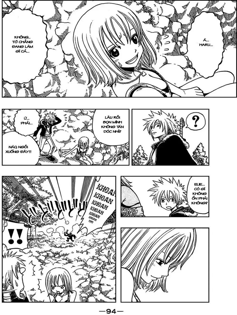 Truyện Tranh Thánh Thạch Rave - Rave Master trang 8