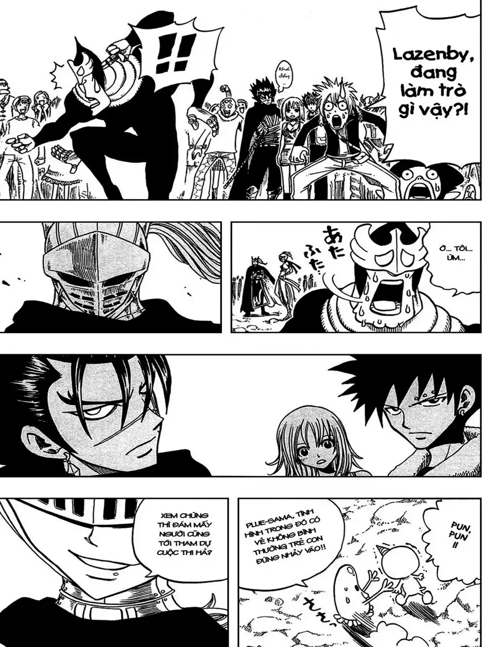 Truyện Tranh Thánh Thạch Rave - Rave Master trang 8