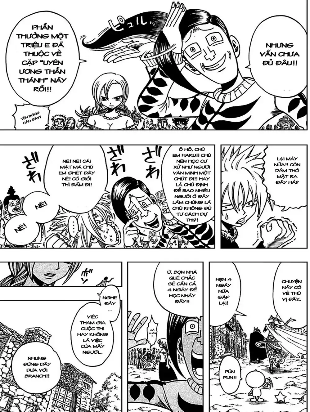 Truyện Tranh Thánh Thạch Rave - Rave Master trang 8