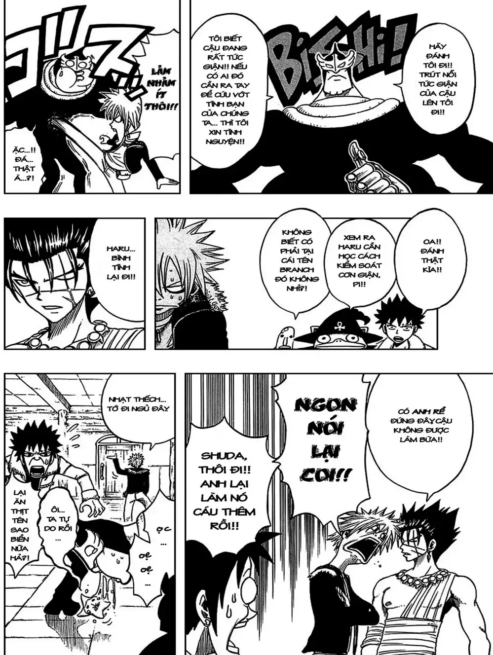 Truyện Tranh Thánh Thạch Rave - Rave Master trang 8