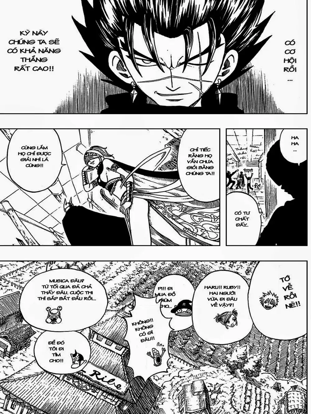 Truyện Tranh Thánh Thạch Rave - Rave Master trang 8