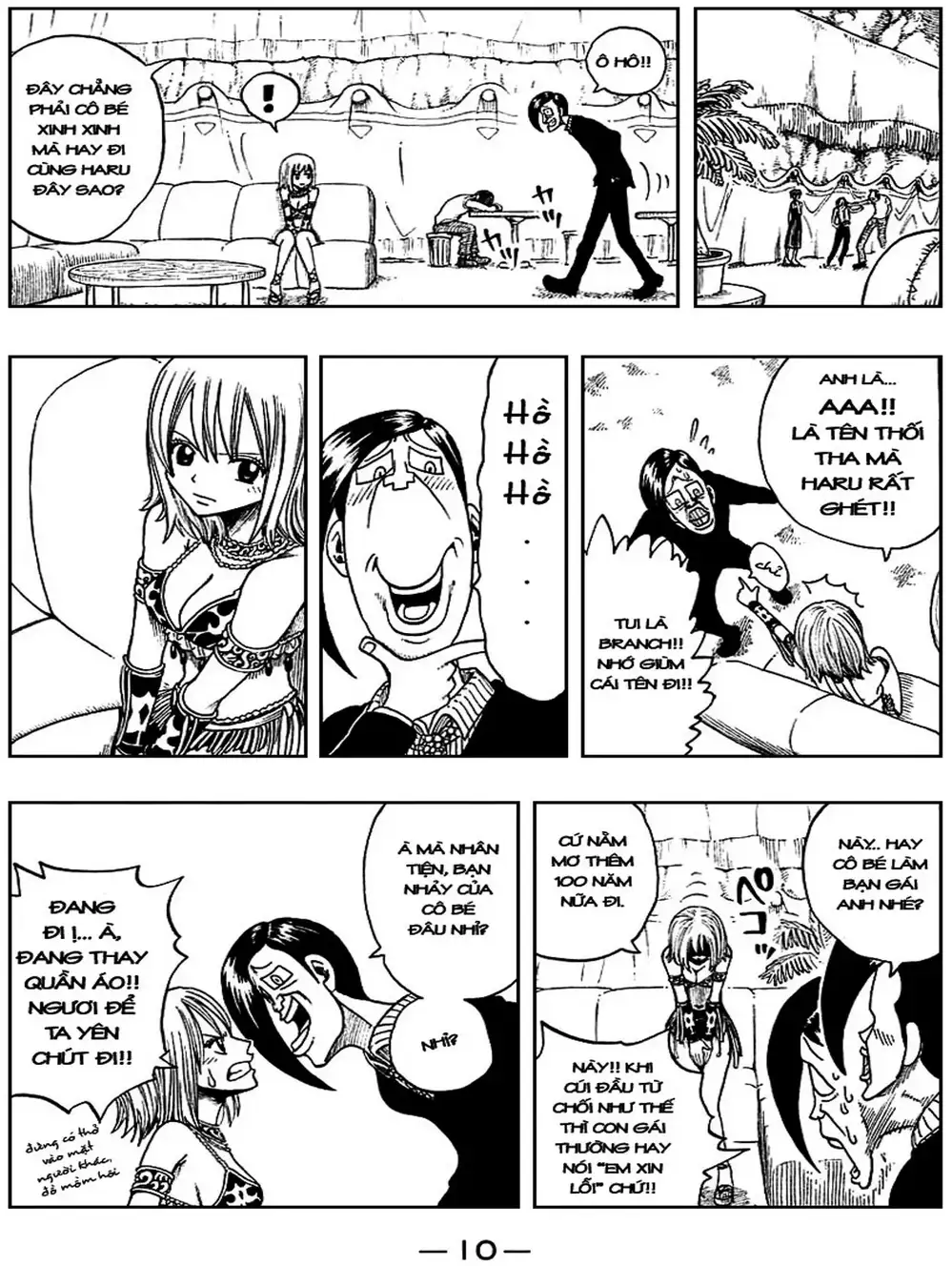 Truyện Tranh Thánh Thạch Rave - Rave Master trang 8