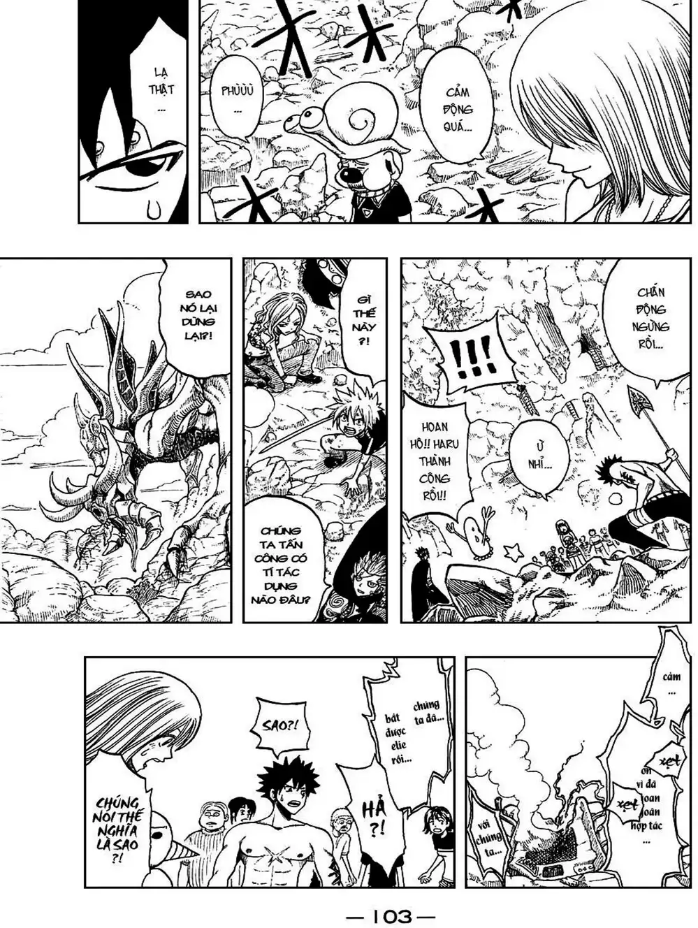 Truyện Tranh Thánh Thạch Rave - Rave Master trang 8