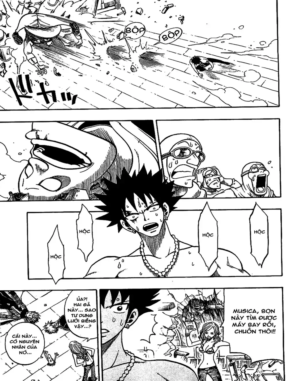 Truyện Tranh Thánh Thạch Rave - Rave Master trang 8