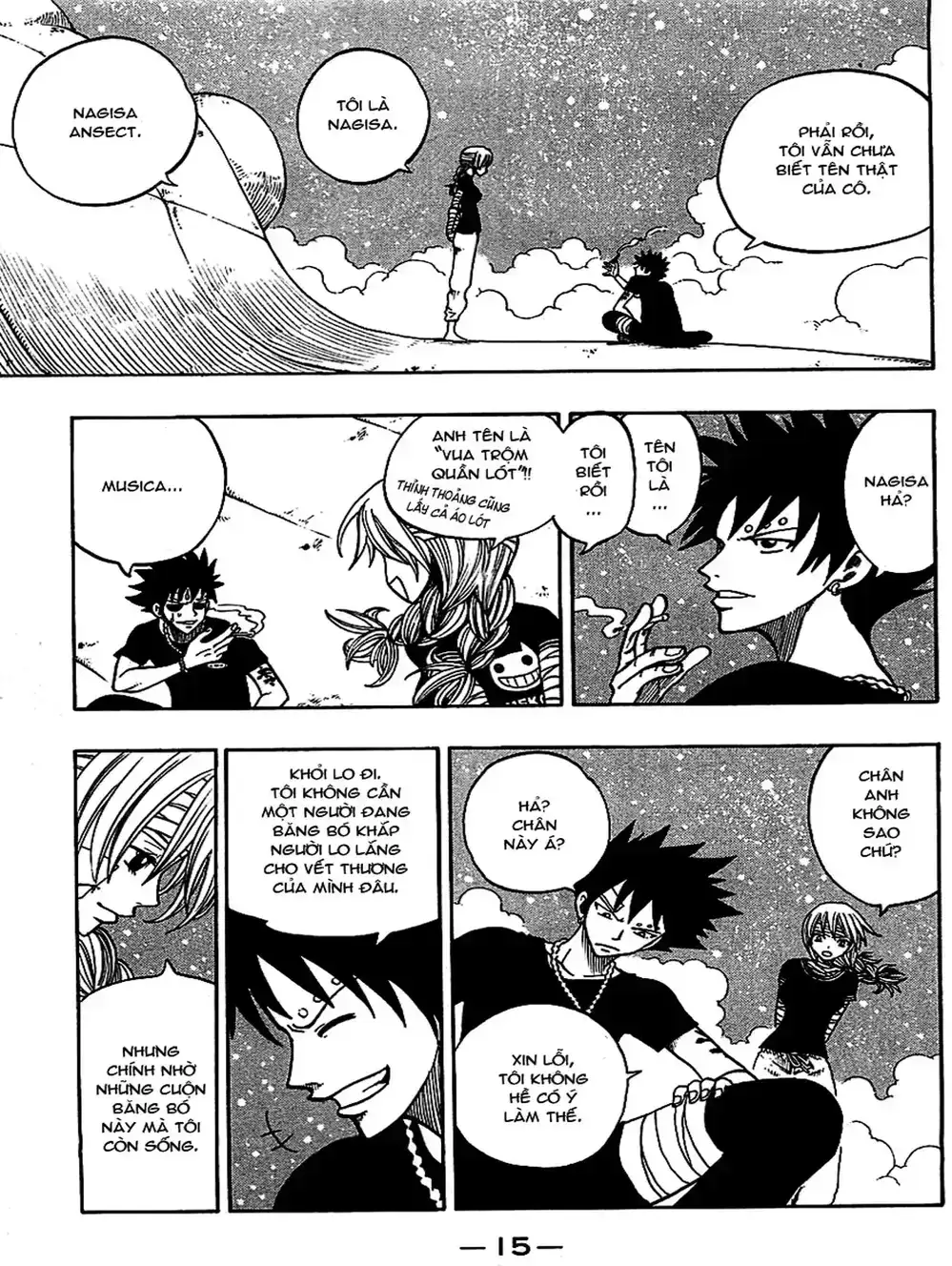 Truyện Tranh Thánh Thạch Rave - Rave Master trang 8