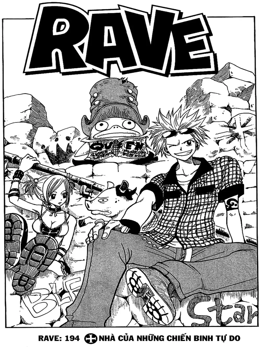 Truyện Tranh Thánh Thạch Rave - Rave Master trang 8