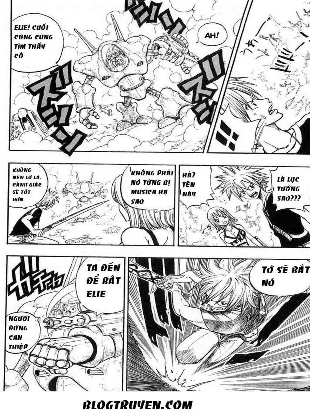 Truyện Tranh Thánh Thạch Rave - Rave Master trang 8