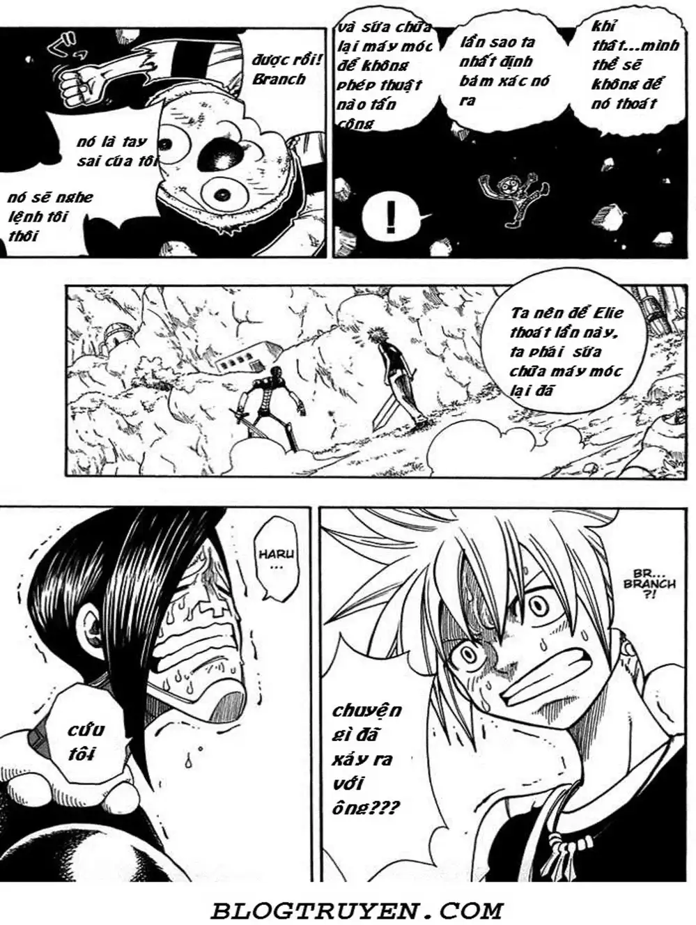 Truyện Tranh Thánh Thạch Rave - Rave Master trang 8