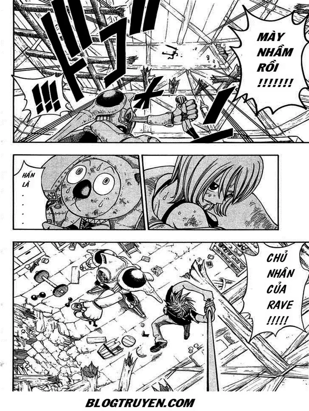 Truyện Tranh Thánh Thạch Rave - Rave Master trang 8