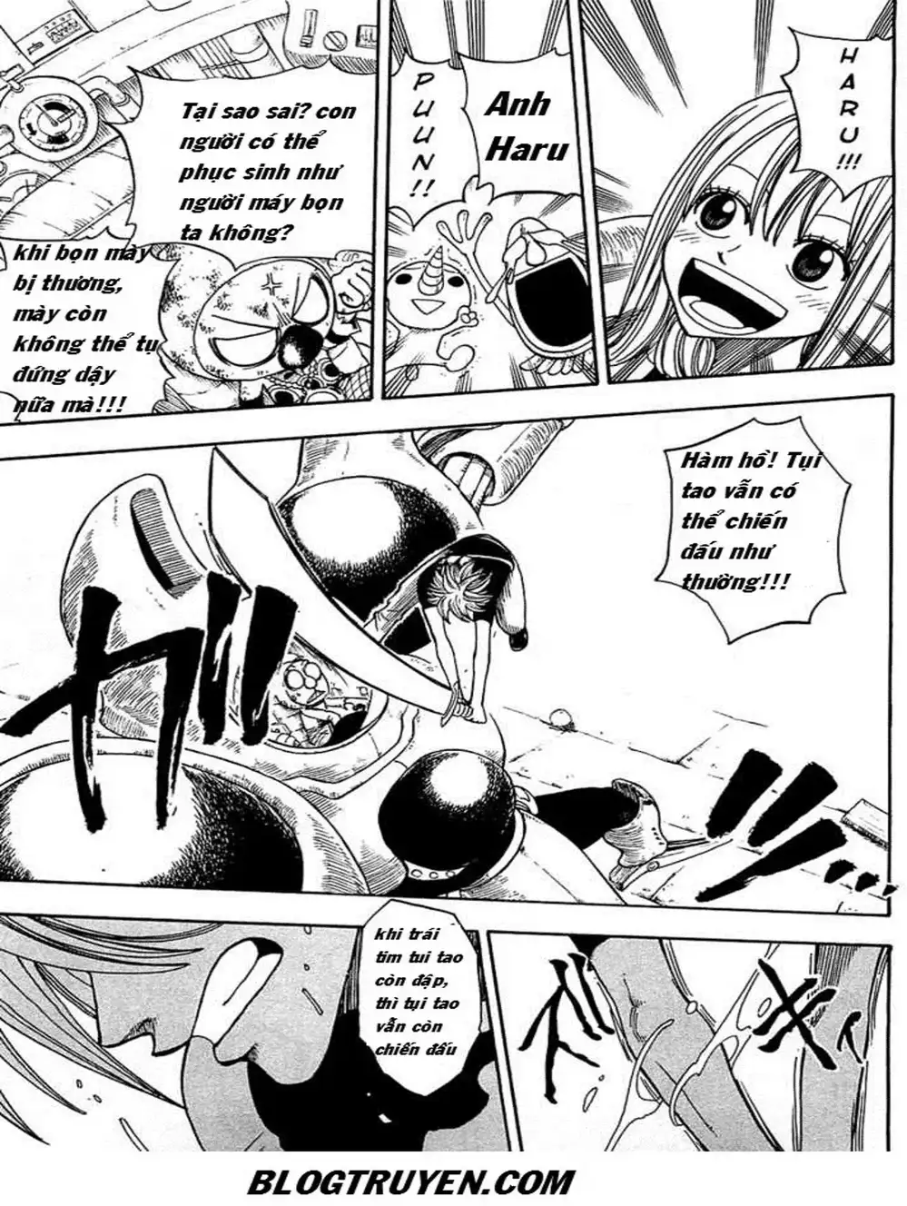 Truyện Tranh Thánh Thạch Rave - Rave Master trang 8